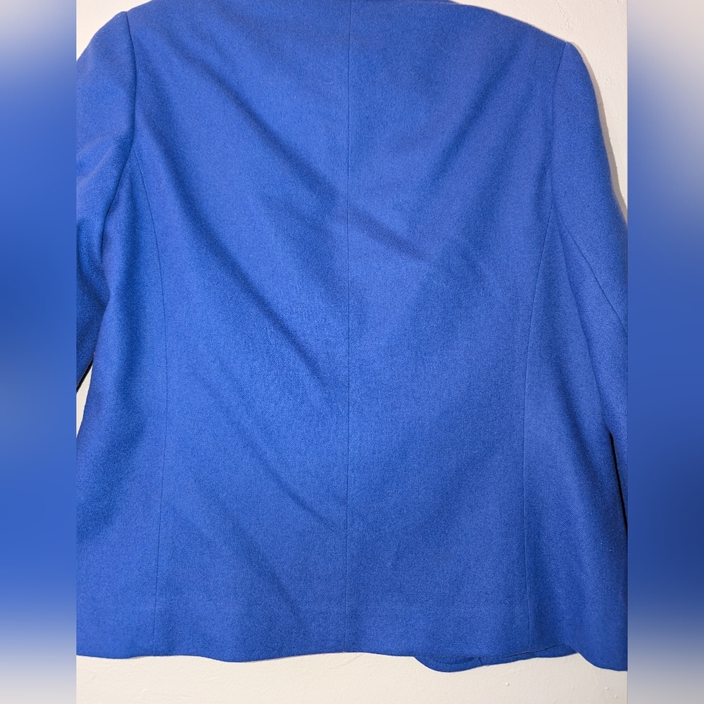 Pendleton Purple Wool Blazer Jacket - image 4